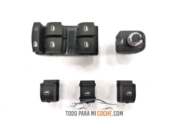 juego botones audi a3 8p (2)