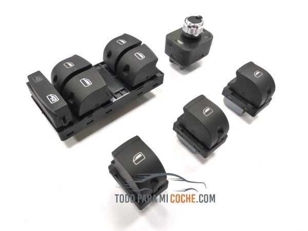 juego botones audi a3 8p (5)