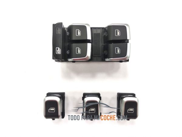 juego botones audi a3 a4 a1 a5 a6 nuevo (2)