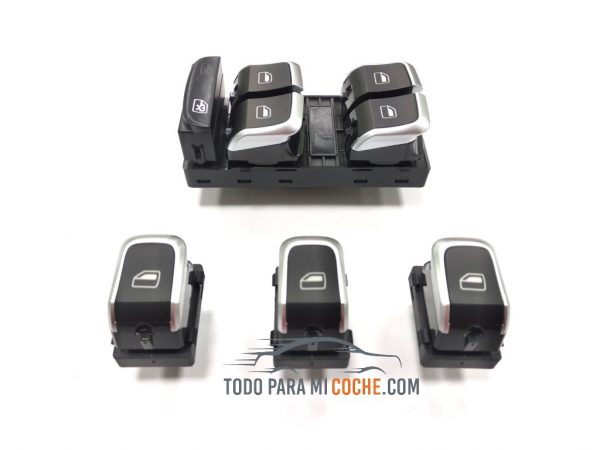 juego botones audi a3 a4 a1 a5 a6 nuevo (3)