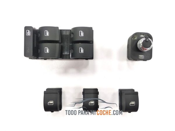 juego botones audi a4 b6 b7 8e exeo (2)