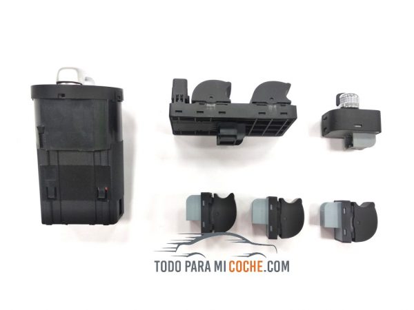 kit botones juego audi a4 b6 b7 8e exeo mando luces (7)