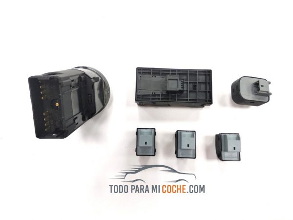 kit botones juego audi a4 b6 b7 8e exeo mando luces (8)