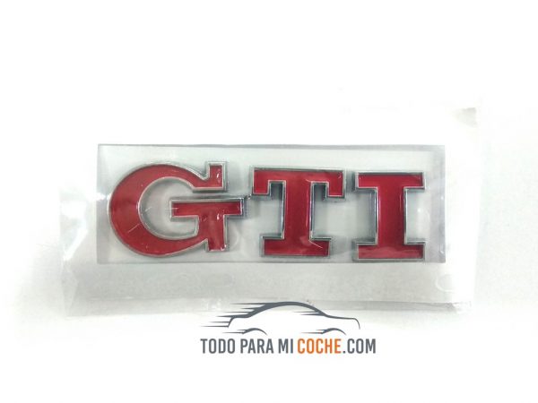 Logo GTI Trasero Rojo (1)